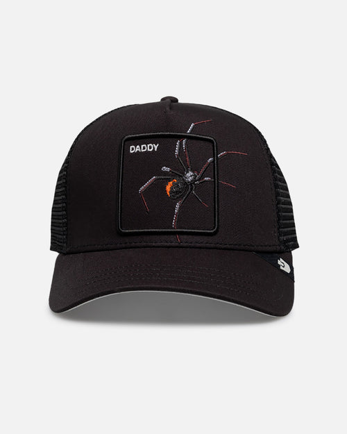 Goorin Bros Over The Line Spider Trucker Snapback Black