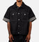 MNML Raw Denim Short Sleeve Jacket Blue