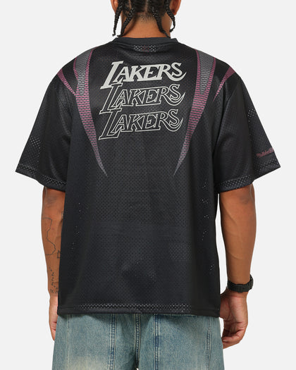 Mitchell & Ness Los Angeles Lakers Festival Jersey Black/Slate/Red