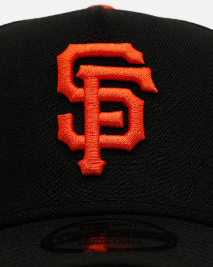 New Era San Francisco Giants 'On Field' 9FORTY A-Frame Snapback Official Team Color