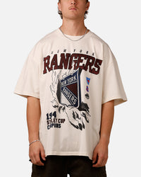 Culture Kings New York Rangers Vintage T-Shirt Off White