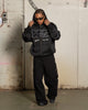 Loiter X The Anti Order Zip Hoodie Black