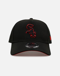 New Era Chicago White Sox 'Easy Black And Scarlet' 9FORTY A-Frame Snapback Black/Scarlet