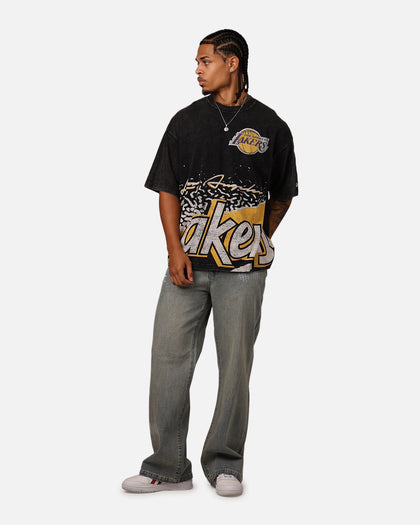 New Era Los Angeles Lakers Sport Class T-Shirt Washed Black