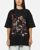 73Studio X WWE Roman Reigns Vintage T-Shirt Black Acidwash