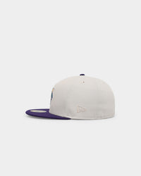 New Era River City Rumblers 'Batter Up' 59FIFTY Fitted Stone