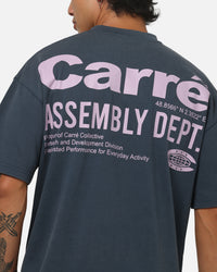 Carre Assembly Department T-Shirt Navy