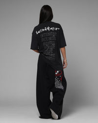 Loiter Marvel Symbiote Vintage T-Shirt Black