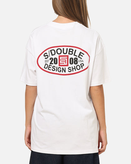 S Double Oval T-Shirt White