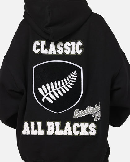 Mitchell & Ness All Blacks Rugby Union Cab Inaugural Hoodie Solid Black