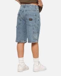 Carre Carpenter Jorts Mid Blue Wash
