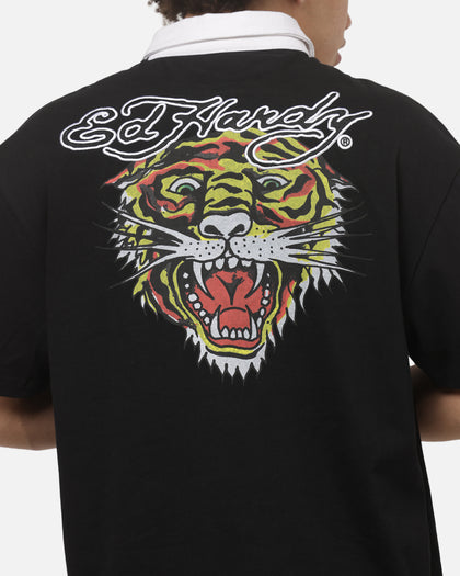 Loiter Hardy League Polo T-Shirt Black