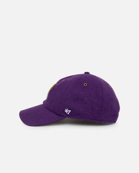 47 Brand Phoenix Suns Wooly Clean Up Strapback Purple