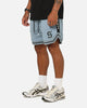 Saint Morta Icon X Fleece Shorts Denim Blue