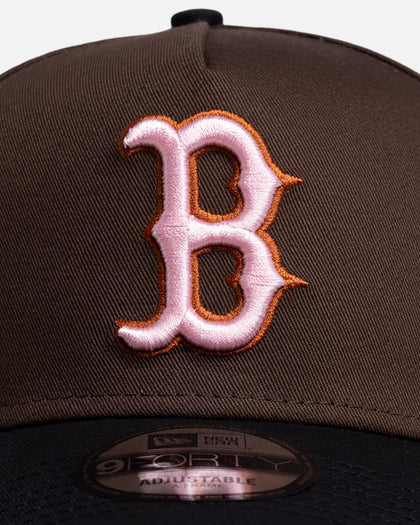 New Era Boston Red Sox 9Forty A-Frame Snapback Walnut
