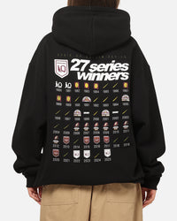 Mitchell & Ness Queensland Maroons 27 X Series Vintage Hoodie Black