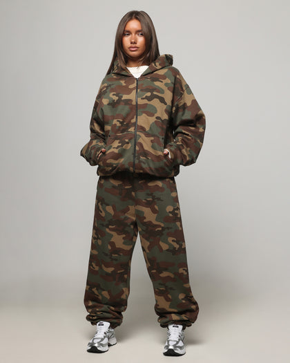 American Thrift Jogger Pants Camo