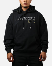 Avirex Gold Hoodie Black/Gold