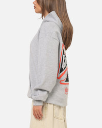 West Coast Choppers Choppers Cross Hoodie Grey Marle