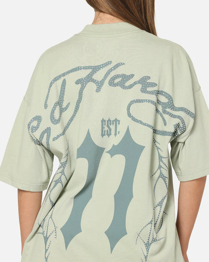 Ed Hardy Established 77 T-Shirt Sage