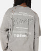 Mitchell & Ness Chicago Bulls Chromed Mock Long Sleeve T-Shirt Gunmental Grey