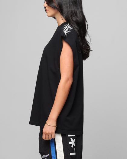 Loiter Cyber Muscle T-Shirt Black