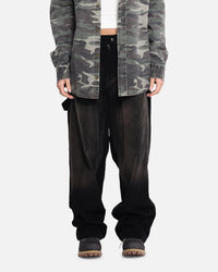 XXIII Corduroy Wash Pants Black