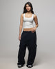American Thrift Women's Scoop Neck Tank Grey Heather