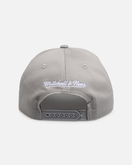 Mitchell & Ness Minnesota Timberwolves 'Upside Down Logo' Pro Pinch Snapback Grey