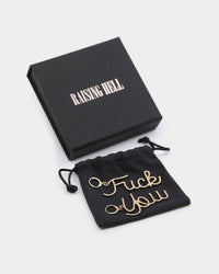 Raising Hell Women's FK Earrings Gold