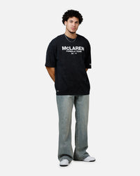 New Era X Mclaren Wordmark T-Shirt Black