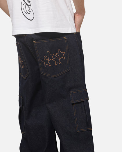 Carre Surplus Denim Pants Raw Blue