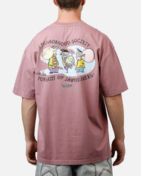 73Studio X Cartoon Network Ed Edd N Eddy Grail Vintage T-Shirt Ash Rose