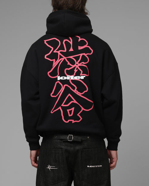Loiter Transit Hoodie Black