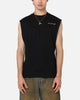Saint Morta Scription Oversized Muscle T-Shirt Black