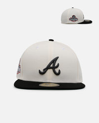 New Era Atlanta Braves 'Chrome Black Metallic' 59FIFTY Fitted Chrome/Black
