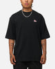 Jordan Brand Sneaker Patch Crewneck T-Shirt Black/Varsity Red