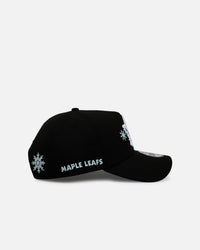 New Era Toronto Maple Leafs 'Cold As Ice' 9FORTY A-Frame Snapback Black