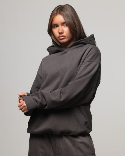 American Thrift Pullover Hoodie Washed Charcoal