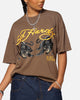 Ed Hardy Pypu Panther T-Shirt Brown