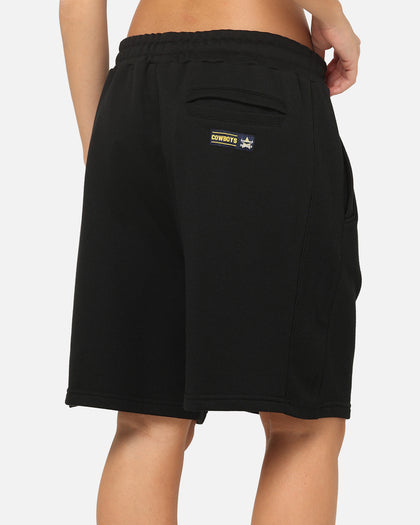 Bleacher Athletic North Queensland Cowboys NRL 1908 Track Shorts Black