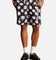Saint Morta Vintage Rose Beach Shorts Black