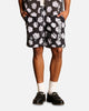 Saint Morta Vintage Rose Beach Shorts Black
