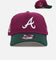 New Era Atlanta Braves 'Vineyard' 9FORTY A-Frame Snapback Purple
