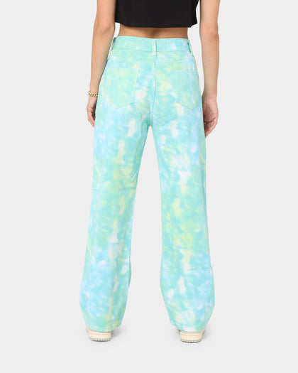 XXIII Women's Tallula Tie Dye Jeans Green