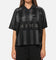 Nike Women's Sportswear Street Oversized Striped Jersey Black/Black