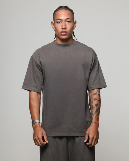 American Thrift Short Sleeve T-Shirt Washed Charcoal