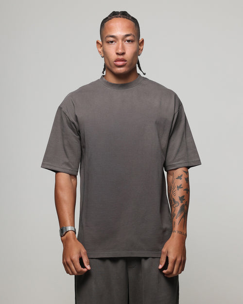 American Thrift Short Sleeve T-Shirt Washed Charcoal