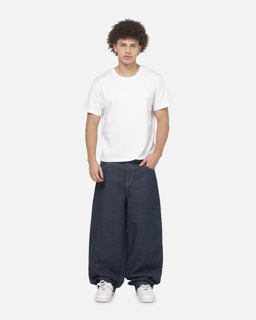 Carre Grid Solace Jeans Stone Blue