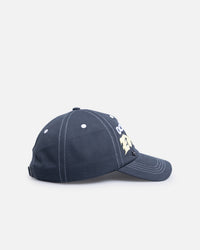Ed Hardy Chrome Strapback Washed Blue